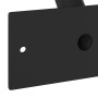 Soporte para banderas  para 1 bandera montado en pared de acero negro | Foro24.es | Tu tienda online para hogar, jardín y más Foro24.es