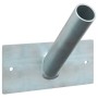 Soporte de bandera  para una bandera montado en pared, plata, acero | Foro24.es | Tu tienda online para hogar, jardín y más Foro24.es