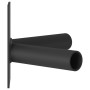 Soporte de bandera  para 2 banderas montado en pared, acero negro | Foro24.es | Tu tienda online para hogar, jardín y más Foro24.es