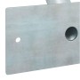 Soporte de bandera  para una bandera montado en pared, plata, acero | Foro24.es | Tu tienda online para hogar, jardín y más Foro24.es