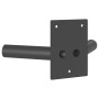 Soporte de bandera  para 2 banderas montado en pared, acero negro | Foro24.es | Tu tienda online para hogar, jardín y más Foro24.es