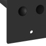 Soporte para 3 banderas , de acero negro, para montar en la pared | Foro24.es | Tu tienda online para hogar, jardín y más Foro24.es