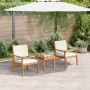 Sillas de jardín  2 pcs con cojines de madera maciza de acacia | Foro24.es | Tu tienda online para hogar, jardín y más Foro24.es