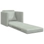 Sofá de suelo convertible  de terciopelo 74x77x81 cm Gris Claro | Foro24.es | Tu tienda online para hogar, jardín y más Foro24.es