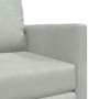 Sofá de suelo convertible  de terciopelo 74x77x81 cm Gris Claro | Foro24.es | Tu tienda online para hogar, jardín y más Foro24.es