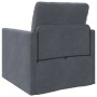 Sofá en el suelo convertible de terciopelo  74x77x81 cm gris oscuro | Foro24.es | Tu tienda online para hogar, jardín y más Foro24.es
