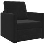 Sofá cama 2-en-1 Negro 74x77x81 cm Terciopelo | Foro24.es | Tu tienda online para hogar, jardín y más Foro24.es