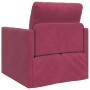Sofá Cama 2-en-1 Rojo Vino 74x77x81 cm Terciopelo | Foro24.es | Tu tienda online para hogar, jardín y más Foro24.es