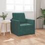 Sofá Cama 2 en 1 Verde Oscuro 74x77x81 cm Terciopelo | Foro24.es | Tu tienda online para hogar, jardín y más Foro24.es