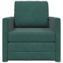 Sofá Cama 2 en 1 Verde Oscuro 74x77x81 cm Terciopelo | Foro24.es | Tu tienda online para hogar, jardín y más Foro24.es