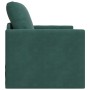 Sofá Cama 2 en 1 Verde Oscuro 74x77x81 cm Terciopelo | Foro24.es | Tu tienda online para hogar, jardín y más Foro24.es