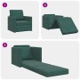 Sofá Cama 2 en 1 Verde Oscuro 74x77x81 cm Terciopelo | Foro24.es | Tu tienda online para hogar, jardín y más Foro24.es