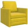 Sofá cama 2 en 1 Amarillo oscuro 74x77x81 cm Terciopelo | Foro24.es | Tu tienda online para hogar, jardín y más Foro24.es