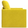 Sofá cama 2 en 1 Amarillo oscuro 74x77x81 cm Terciopelo | Foro24.es | Tu tienda online para hogar, jardín y más Foro24.es
