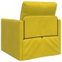 Sofá cama 2 en 1 Amarillo oscuro 74x77x81 cm Terciopelo | Foro24.es | Tu tienda online para hogar, jardín y más Foro24.es