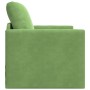 Sofá Cama 2-en-1 Verde Claro 74x77x81 cm Terciopelo | Foro24.es | Tu tienda online para hogar, jardín y más Foro24.es