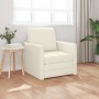 Sofá Cama 2 en 1 Crema 74x77x81 cm Terciopelo | Foro24.es | Tu tienda online para hogar, jardín y más Foro24.es
