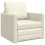 Sofá Cama 2 en 1 Crema 74x77x81 cm Terciopelo | Foro24.es | Tu tienda online para hogar, jardín y más Foro24.es