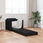 Sofá cama 2 en 1 Negro 74x77x81 cm Tela | Foro24.es | Tu tienda online para hogar, jardín y más Foro24.es
