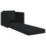Sofá cama 2 en 1 Negro 74x77x81 cm Tela