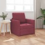 Sofá Cama 2 en 1 Color Borgoña 74x77x81 cm Tela | Foro24.es | Tu tienda online para hogar, jardín y más Foro24.es