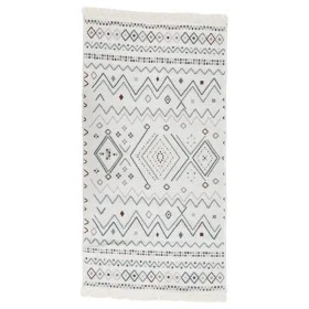 Beige und blauer Baumwollteppich 120x180 cm von vidaXL, Teppiche - Ref: Foro24-340108, Preis: 36,77 €, Rabatt: %