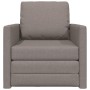 Sofá Cama 2-en-1 Taupe 74x77x81 cm Tela | Foro24.es | Tu tienda online para hogar, jardín y más Foro24.es