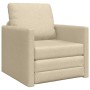 Sofá cama 2 en 1 Crema 74x77x81 cm Tela | Foro24.es | Tu tienda online para hogar, jardín y más Foro24.es