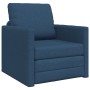Sofá cama 2 en 1 Azul 74x77x81 cm Tela by , Sofas - Ref: Foro24-4106628, Price: 141,39 €, Discount: %