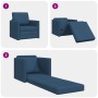 Sofá cama 2 en 1 Azul 74x77x81 cm Tela by , Sofas - Ref: Foro24-4106628, Price: 141,39 €, Discount: %