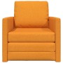 Sofá-Cama 2 en 1 Amarillo Oscuro 74x77x81 cm Tela