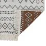 Beige und blauer Baumwollteppich 120x180 cm von vidaXL, Teppiche - Ref: Foro24-340108, Preis: 36,77 €, Rabatt: %