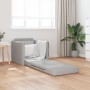 Sofá Cama 2-en-1 Gris Nube 74x77x81 cm Tela | Foro24.es | Tu tienda online para hogar, jardín y más Foro24.es