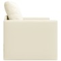Sofá cama 2 en 1 crema 74x77x81 cm cuero sintético | Foro24.es | Tu tienda online para hogar, jardín y más Foro24.es