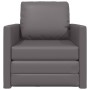Sofá Cama 2 en 1 Gris 74x77x81 cm Cuero Sintético | Foro24.es | Tu tienda online para hogar, jardín y más Foro24.es