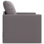 Sofá Cama 2 en 1 Gris 74x77x81 cm Cuero Sintético | Foro24.es | Tu tienda online para hogar, jardín y más Foro24.es