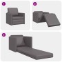 Sofá Cama 2 en 1 Gris 74x77x81 cm Cuero Sintético | Foro24.es | Tu tienda online para hogar, jardín y más Foro24.es
