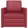Sofá cama 2 en 1 Burdeos 74x77x81 cm Cuero sintético de , Sofás - Ref: Foro24-4106633, Precio: 125,28 €