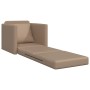 Sofá cama 2 en 1 Cappuccino 74x77x81 cm de cuero sintético | Foro24.es | Tu tienda online para hogar, jardín y más Foro24.es
