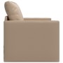 Sofá cama 2 en 1 Cappuccino 74x77x81 cm de cuero sintético | Foro24.es | Tu tienda online para hogar, jardín y más Foro24.es