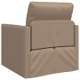 Sofá cama 2 en 1 Cappuccino 74x77x81 cm de cuero sintético | Foro24.es | Tu tienda online para hogar, jardín y más Foro24.es