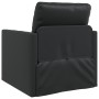 Sillón cama 2 en 1 Negro 74x77x81 cm Cuero Sintético | Foro24.es | Tu tienda online para hogar, jardín y más Foro24.es