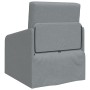 Sofá cama 2 en 1 gris claro 65x80x83 cm tela de , Sofás - Ref: Foro24-4106637, Precio: 116,11 €