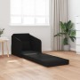 Sofá Cama Negro 2-en-1 65x80x83 cm de , Sofás - Ref: Foro24-4106639, Precio: 116,11 €