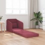 Sofá cama de suelo 2 en 1 Rojo Vino 65x80x83 cm Tela | Foro24.es | Tu tienda online para hogar, jardín y más Foro24.es