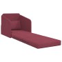Sofá cama de suelo 2 en 1 Rojo Vino 65x80x83 cm Tela | Foro24.es | Tu tienda online para hogar, jardín y más Foro24.es