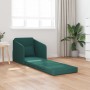 Sofá Cama de Suelo 2-en-1 Verde Oscuro 65x80x83 cm Tela | Foro24.es | Tu tienda online para hogar, jardín y más Foro24.es