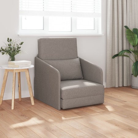 Sofá cama 2 en 1 Taupe 65x80x83 cm Tela | Foro24.es | Tu tienda online para hogar, jardín y más Foro24.es