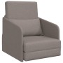 Sofá cama 2 en 1 Taupe 65x80x83 cm Tela | Foro24.es | Tu tienda online para hogar, jardín y más Foro24.es