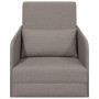 Sofá cama 2 en 1 Taupe 65x80x83 cm Tela | Foro24.es | Tu tienda online para hogar, jardín y más Foro24.es